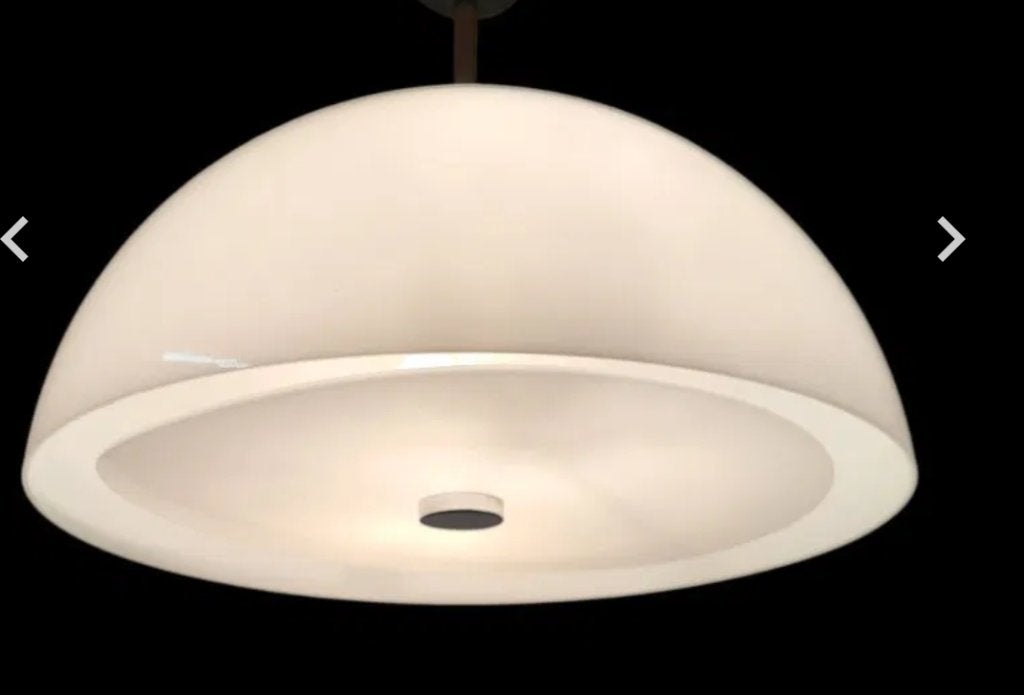 Raak vintage hanglamp pespex mushroom lamp, Huis en Inrichting, Ophalen, Nvt, Nvt, Nvt