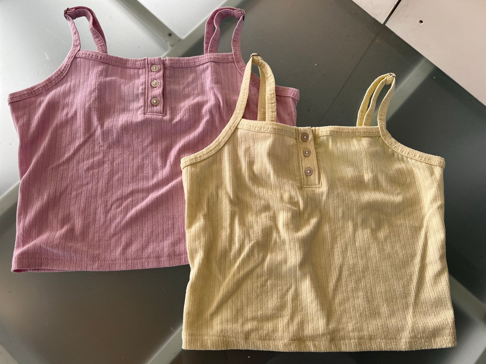 Abercrombie & Fitch Topjes Maat S, Geel, Ophalen of Verzenden, Gedragen, Maat 36 (S)