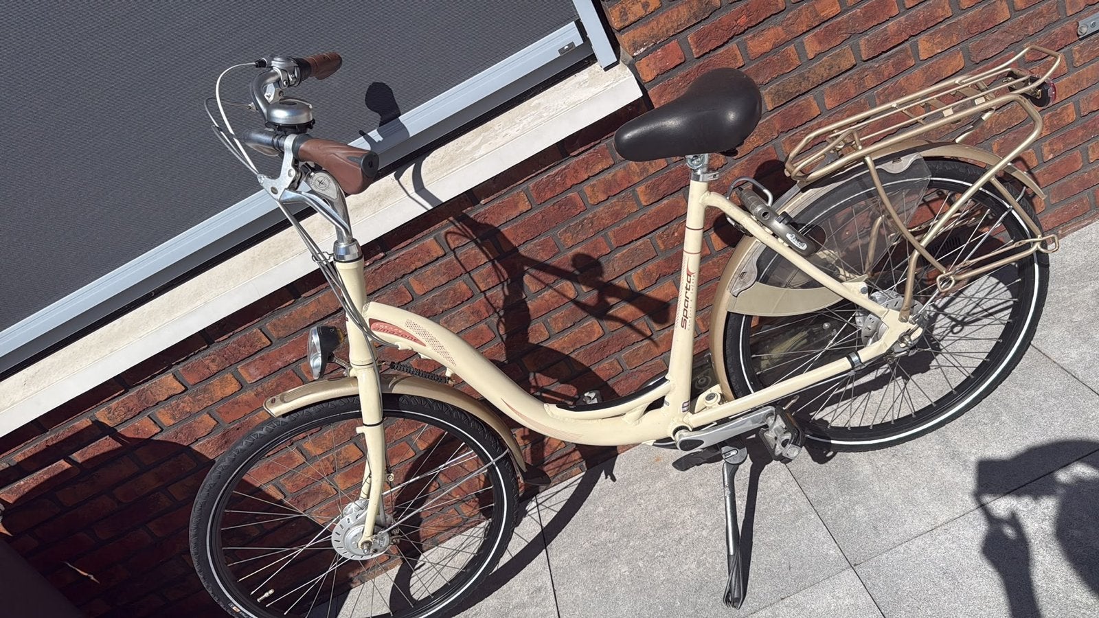 Sparta damesfiets met lage instap en versnellingen, Ophalen, Sparta, 50 tot 53 cm, Trommelrem
