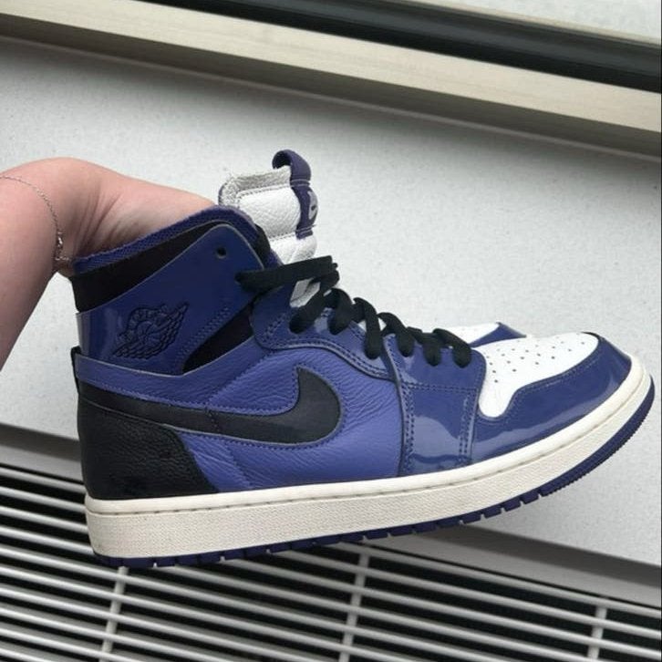 Jordan 1 Zoom Patent Court Purple - Maat 42,5, Ophalen of Verzenden, Nieuw, Blauw, Sneakers of Gympen