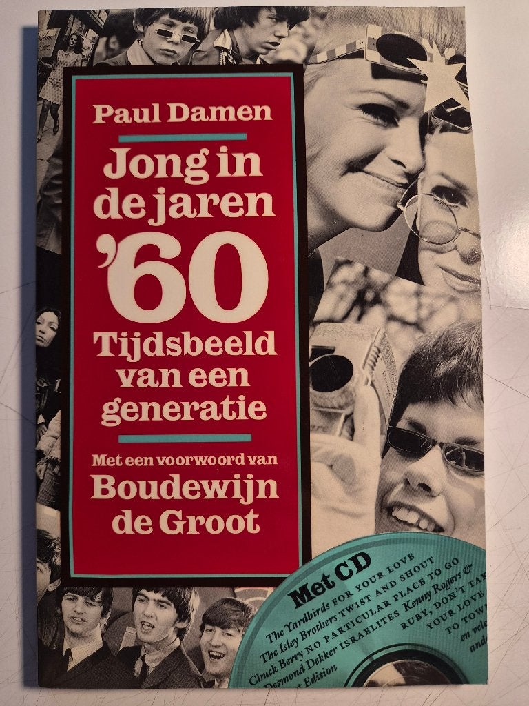 Boek Jong in de jaren ’60 - Paul Damen (Sixties), Boeken, Gelezen, Overige, Paul Damen, Ophalen of Verzenden