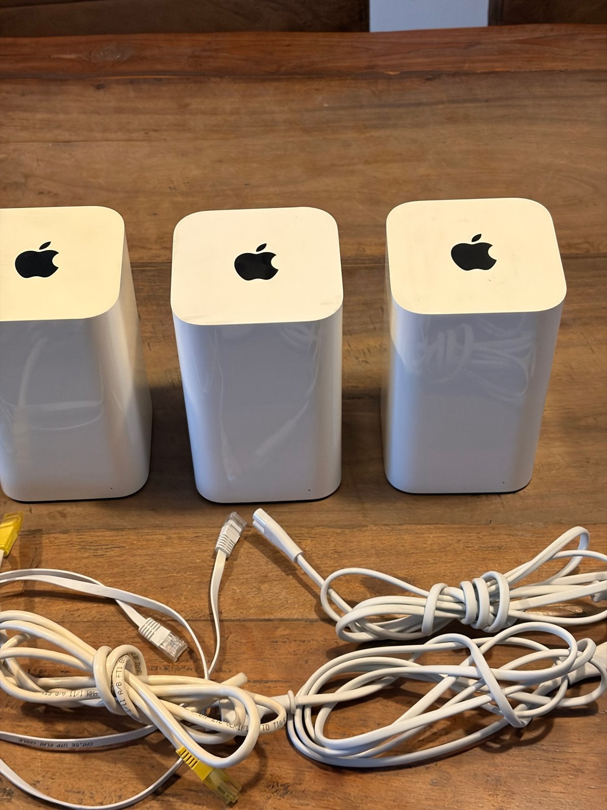 Apple AirPort Extreme AC1300 (2x) & Time Capsule 2TB, Ophalen, Gebruikt, Router