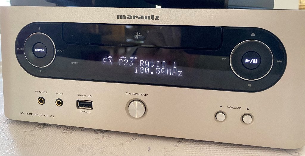 Radio CD Receiver, Ophalen, Gebruikt, Radio, Met cd-speler