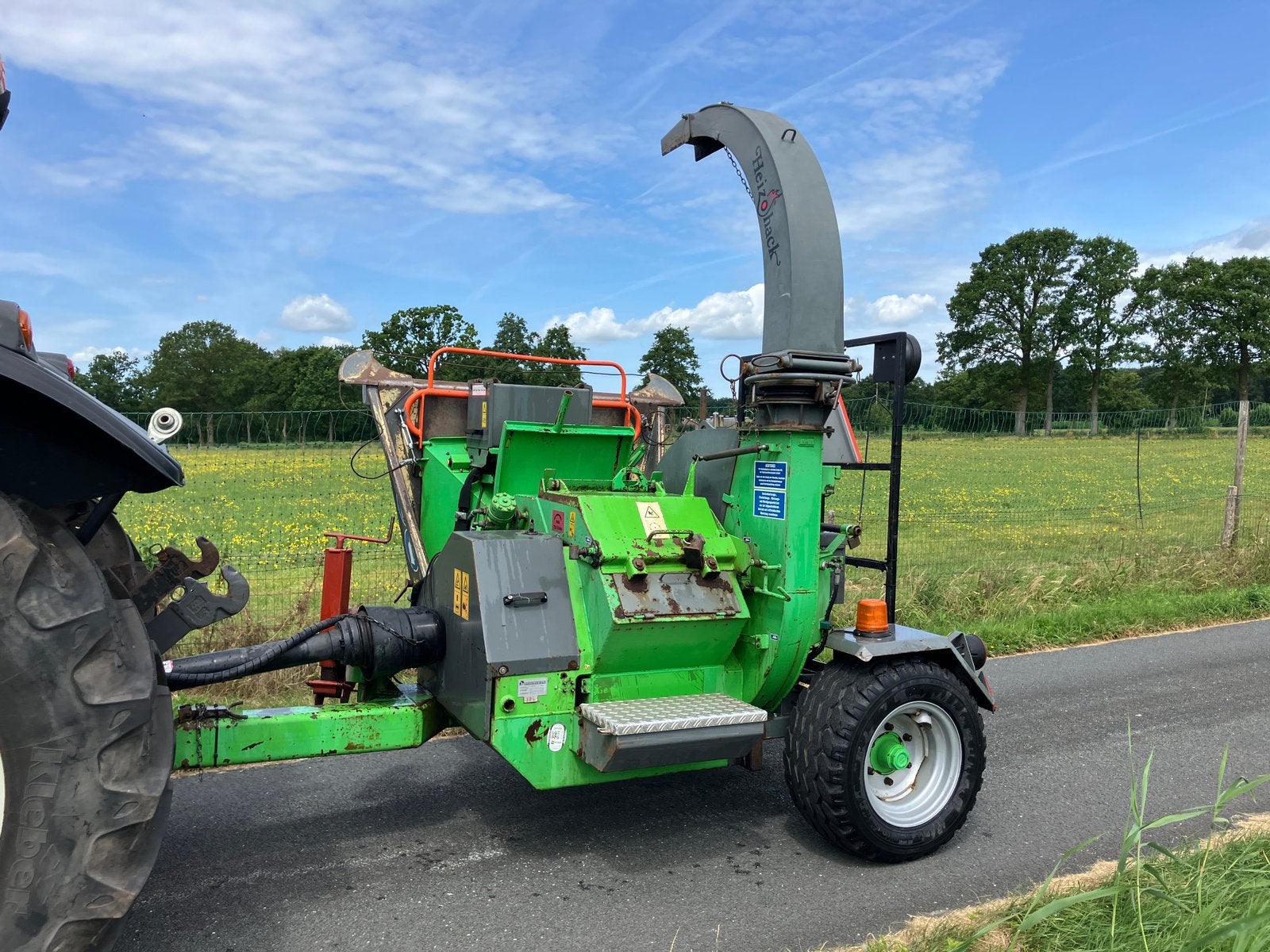 Heizohack HM 6-300 / Transportbak voor fronthef/Frontgewicht, Ophalen, Glastuinbouw, Overige typen