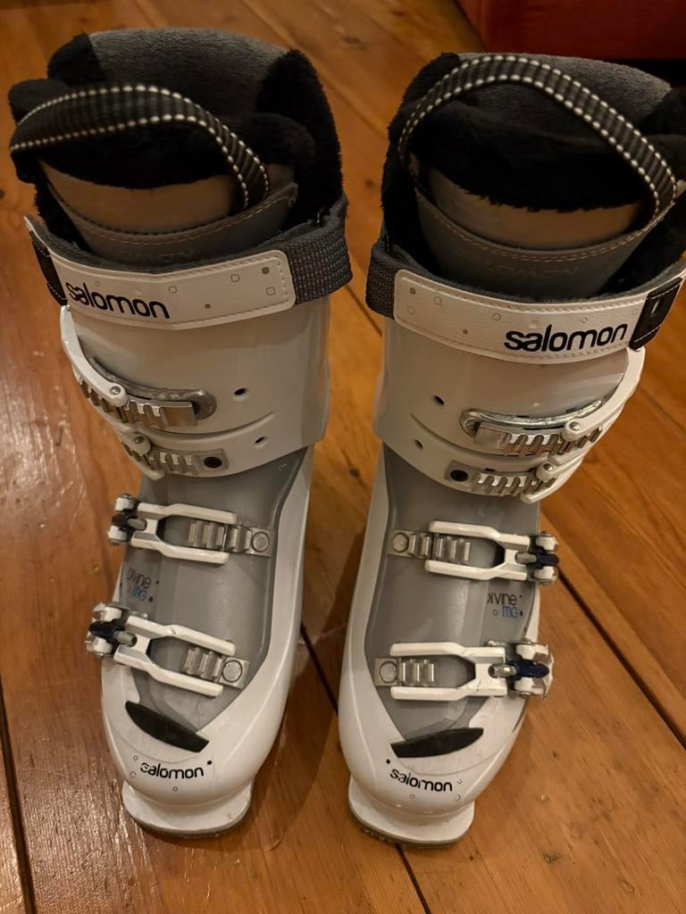 Skischoenen Salomon Divine MG energyzer 55, 160 tot 180 cm, Gebruikt, Schoenen, Skiën