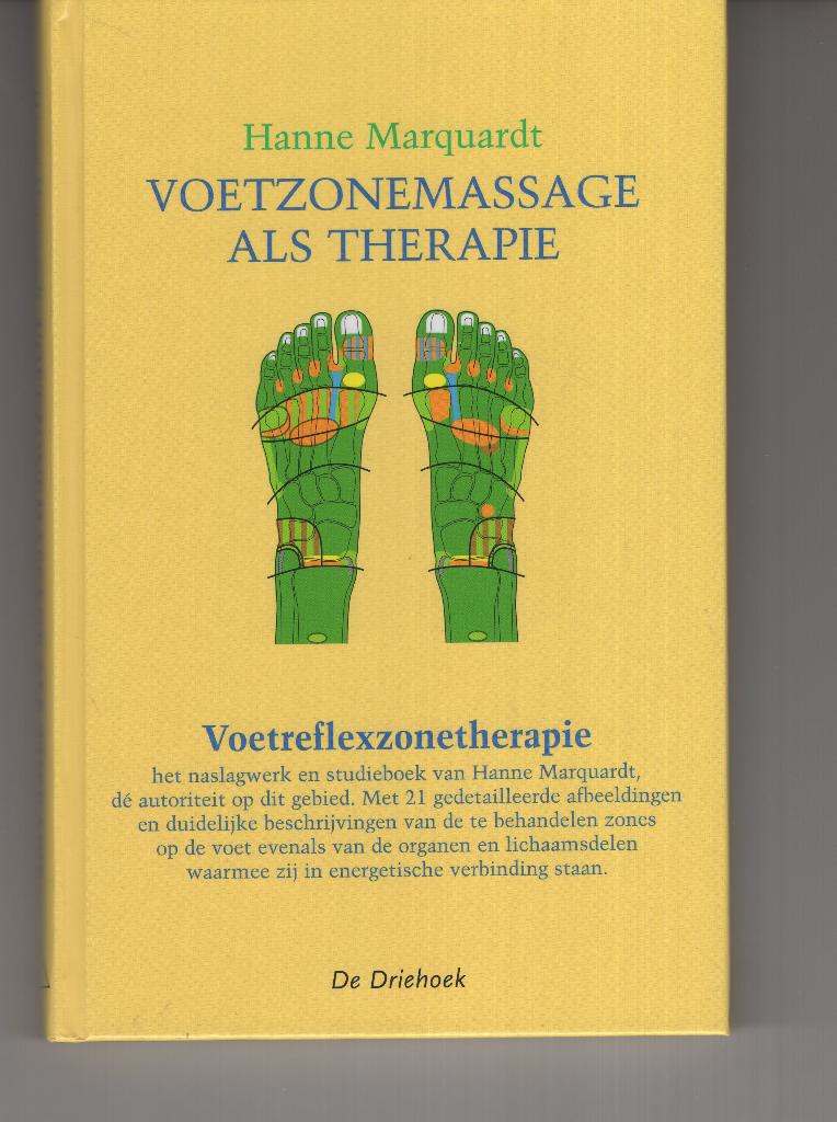 Voetzonemassage als therapie Hanne Marquardt Voetreflex', Ophalen of Verzenden, Zo goed als nieuw, Spiritualiteit algemeen, Overige typen
