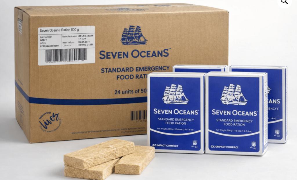 Seven Oceans Noodrantsoen, Ophalen of Verzenden, Nieuw