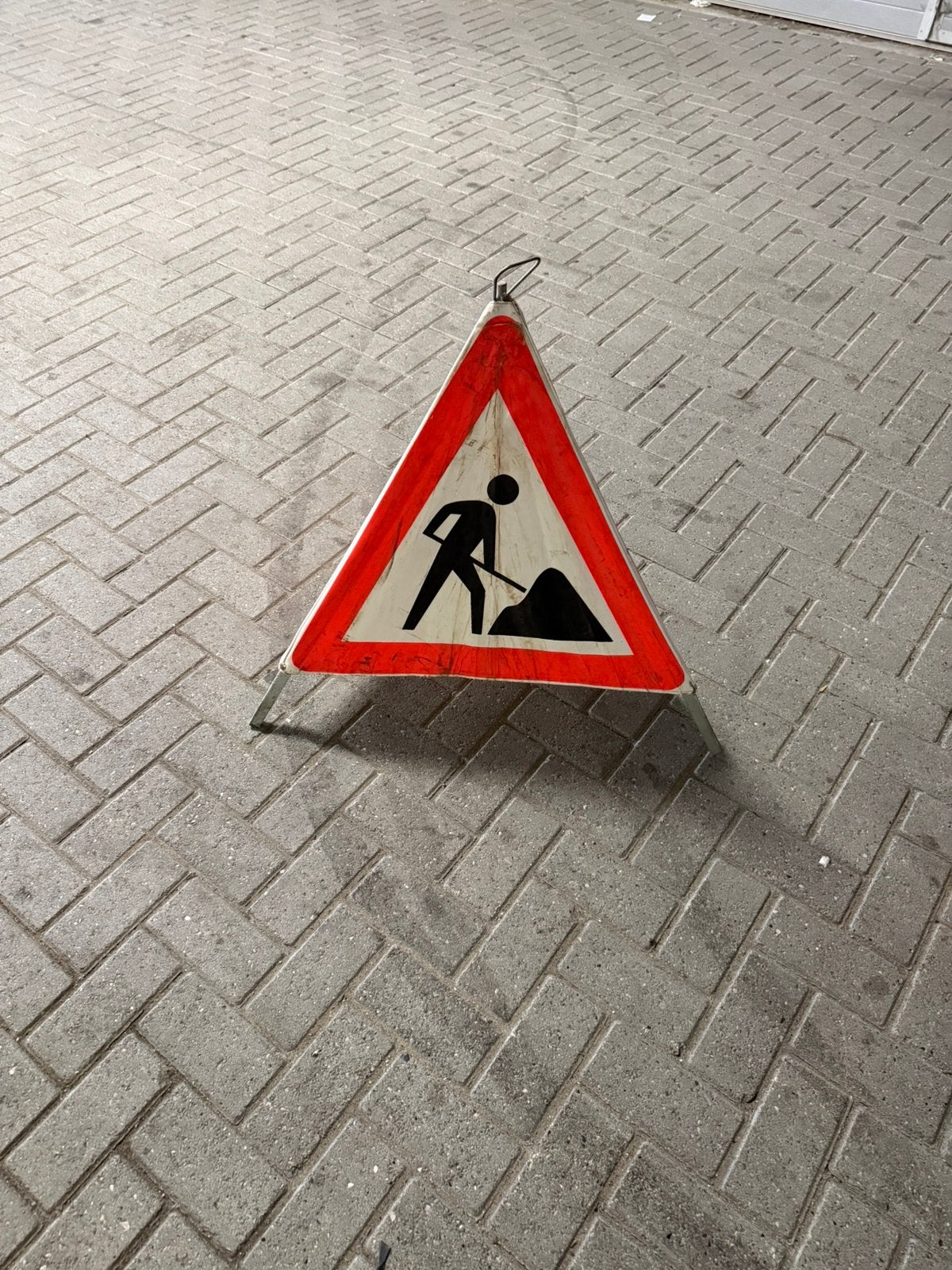 Werk in uitvoering tentjes, Ophalen, Gebruikt