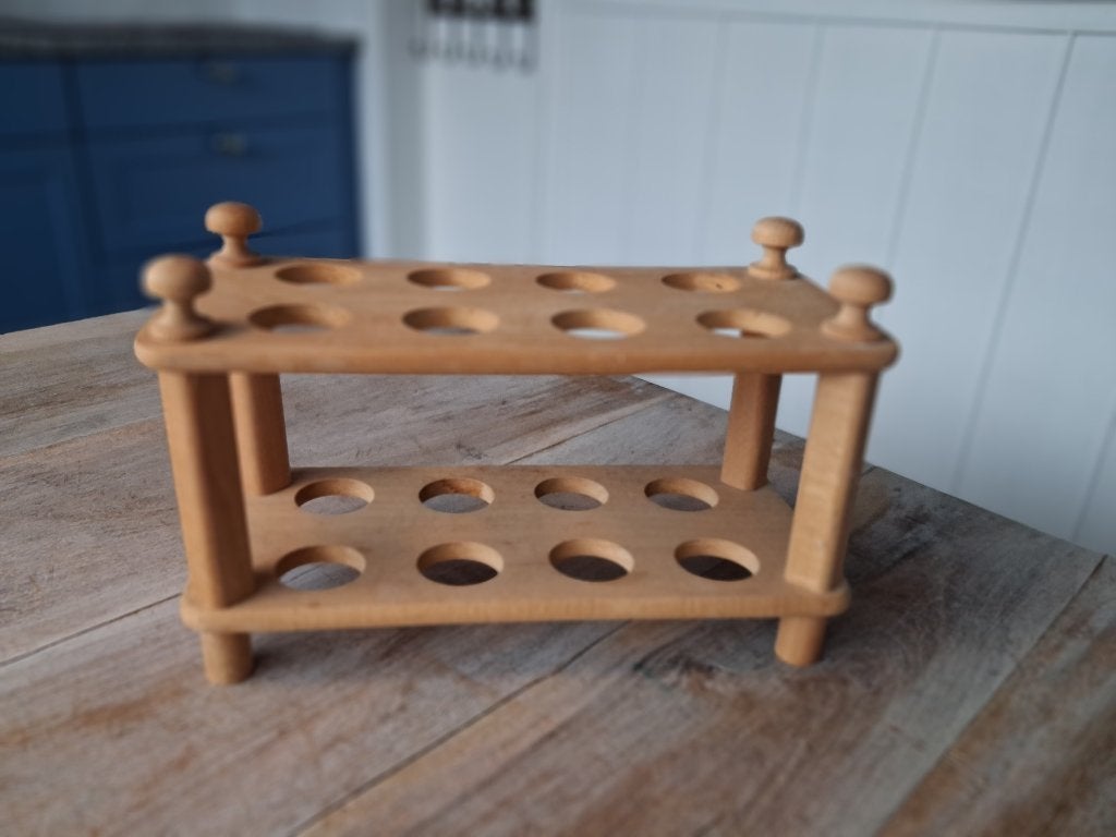 Mooi houten eierrekje, Beige, Overige typen, Hout, Ophalen of Verzenden