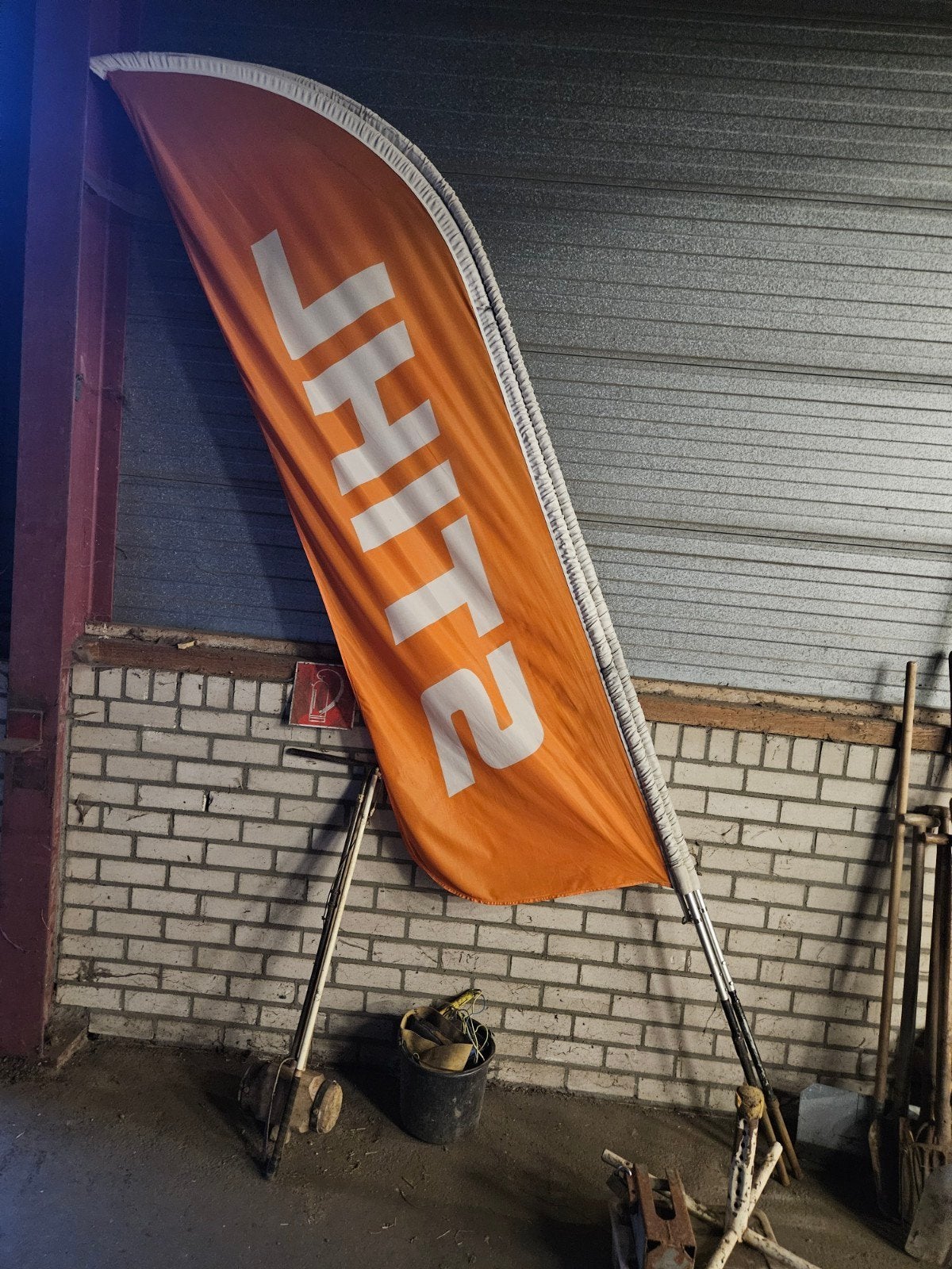 Stihl Reclamevlag - Beachvlag, Ophalen of Verzenden