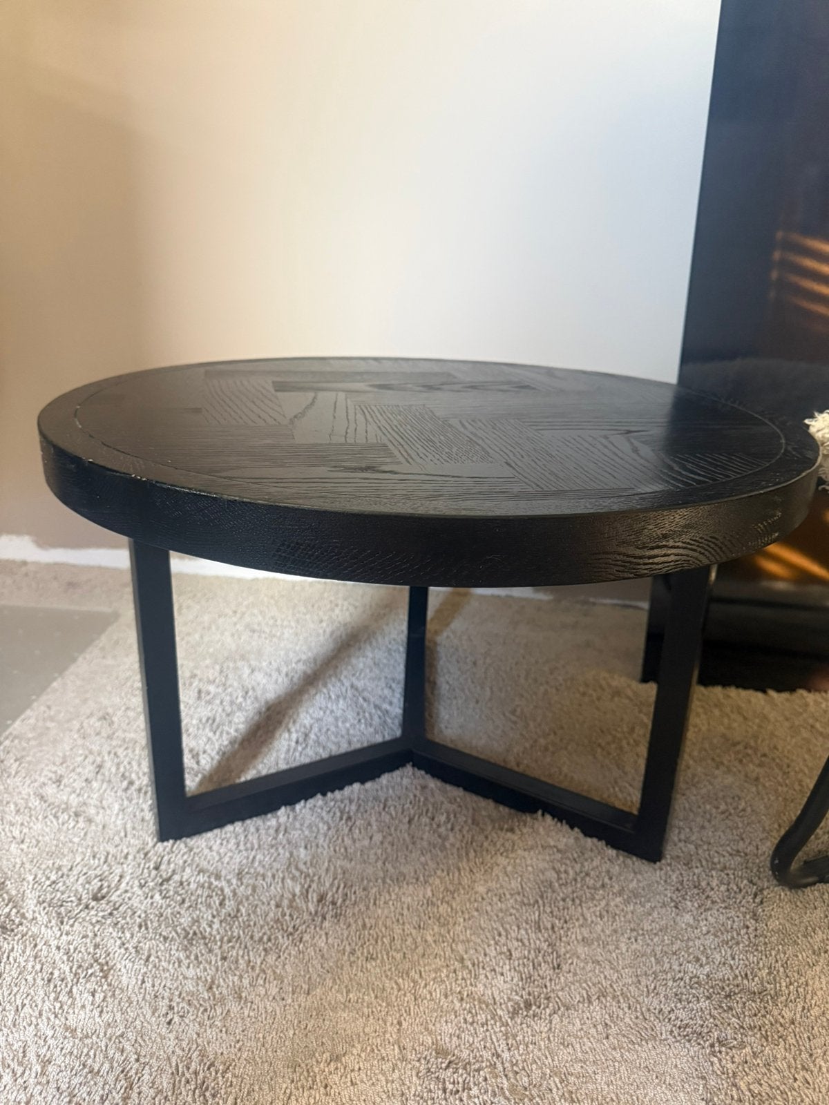 Salon tafle 60 cm doorsnede, 50 tot 100 cm, Rond, 50 tot 100 cm, Zo goed als nieuw