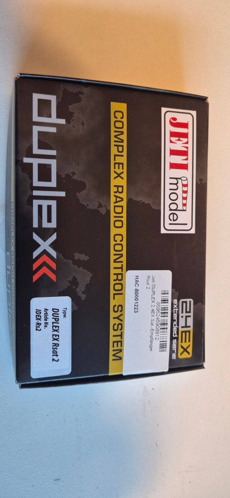 Jeti Duplex EX Rsat2 ontvanger voor RC modelbouw, Ophalen of Verzenden, Nieuw