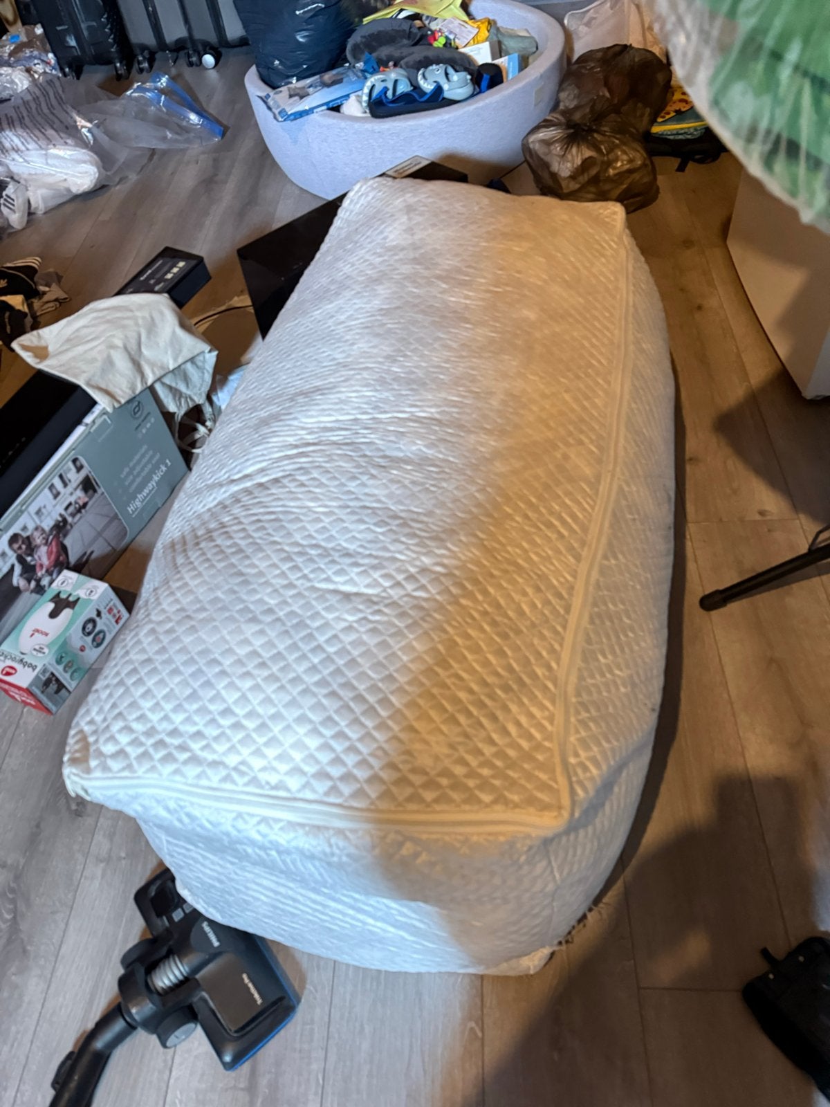 2 wollen dekens en 1 wollen matras, Ophalen, Zo goed als nieuw, Deken of Dekbed