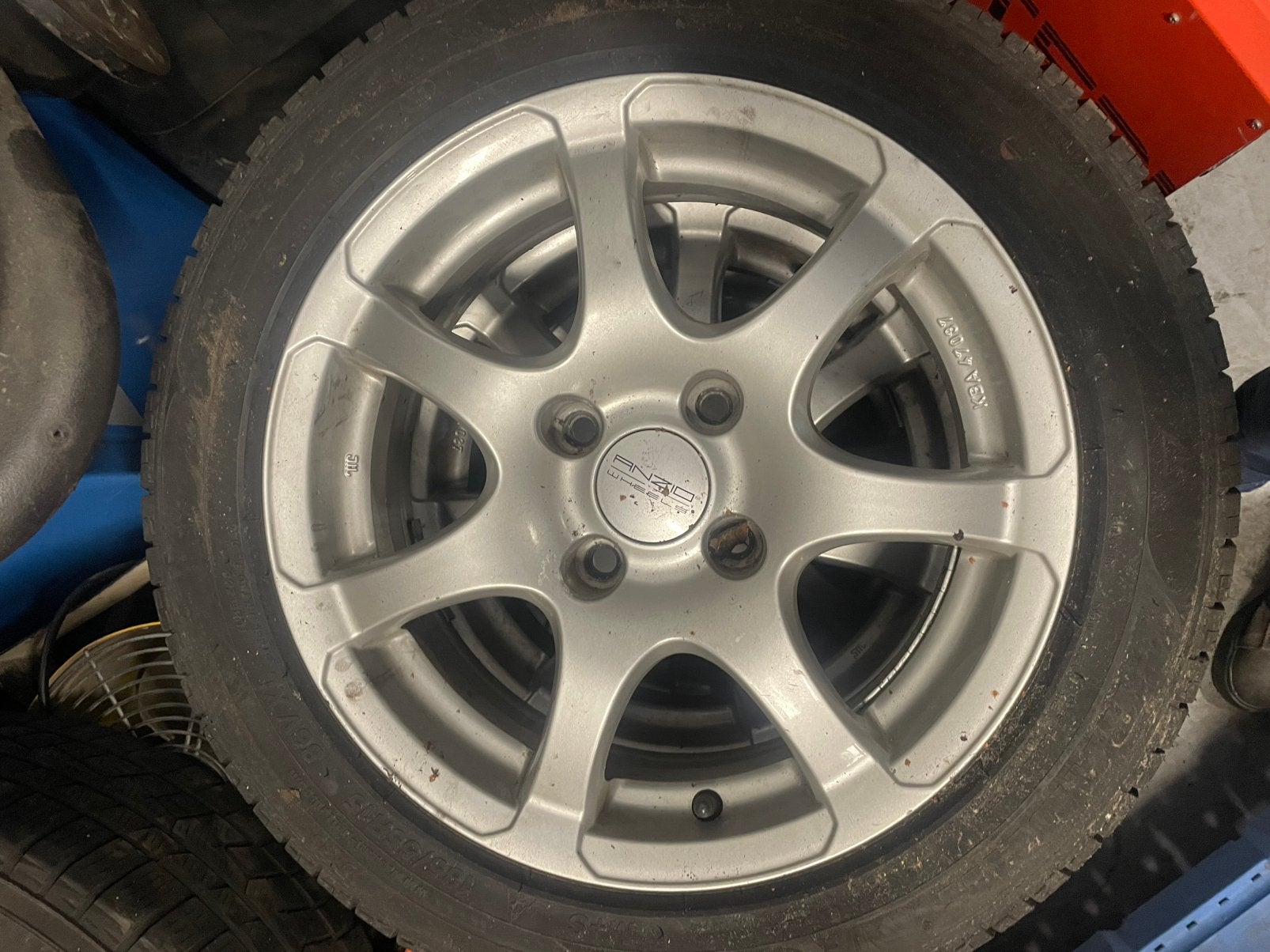 Peugeot velgen te koop., Ophalen, Gebruikt, 15 inch, Velg(en)