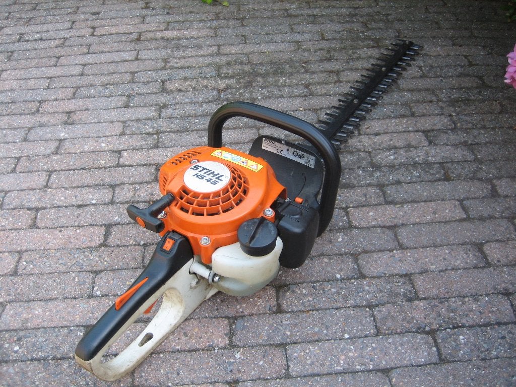 Stihl HS45 Heggenschaar 60CM Heggeschaar Benzine, Ophalen, Gebruikt, Benzine, STIHL
