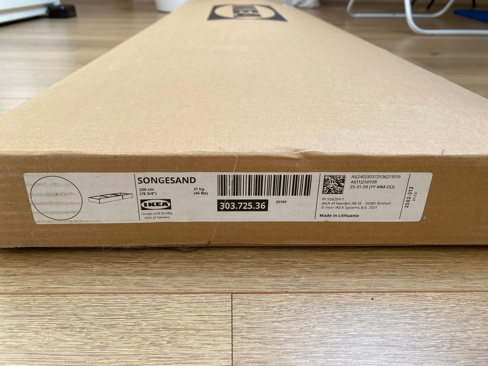 Foto 3 van Tweepersoonsbed met opbergruimte - Songesand Ikea