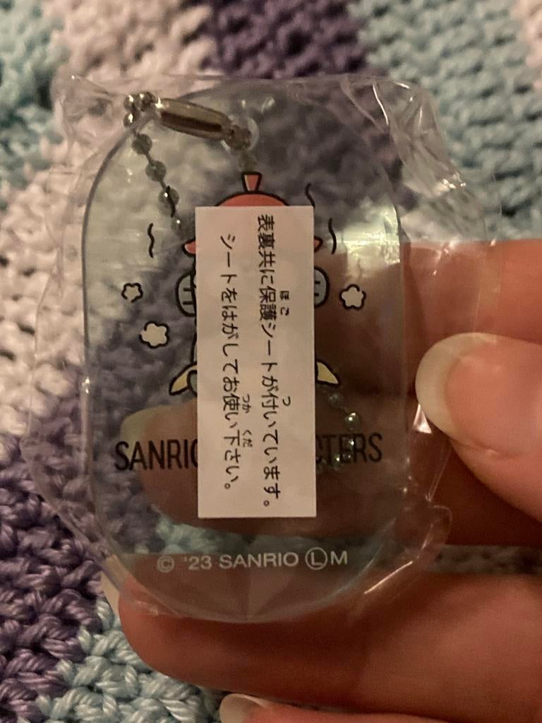 Sanrio Sauna Keychain - Hangyodon, Verzamelen, Ophalen of Verzenden, Nieuw, Overige typen