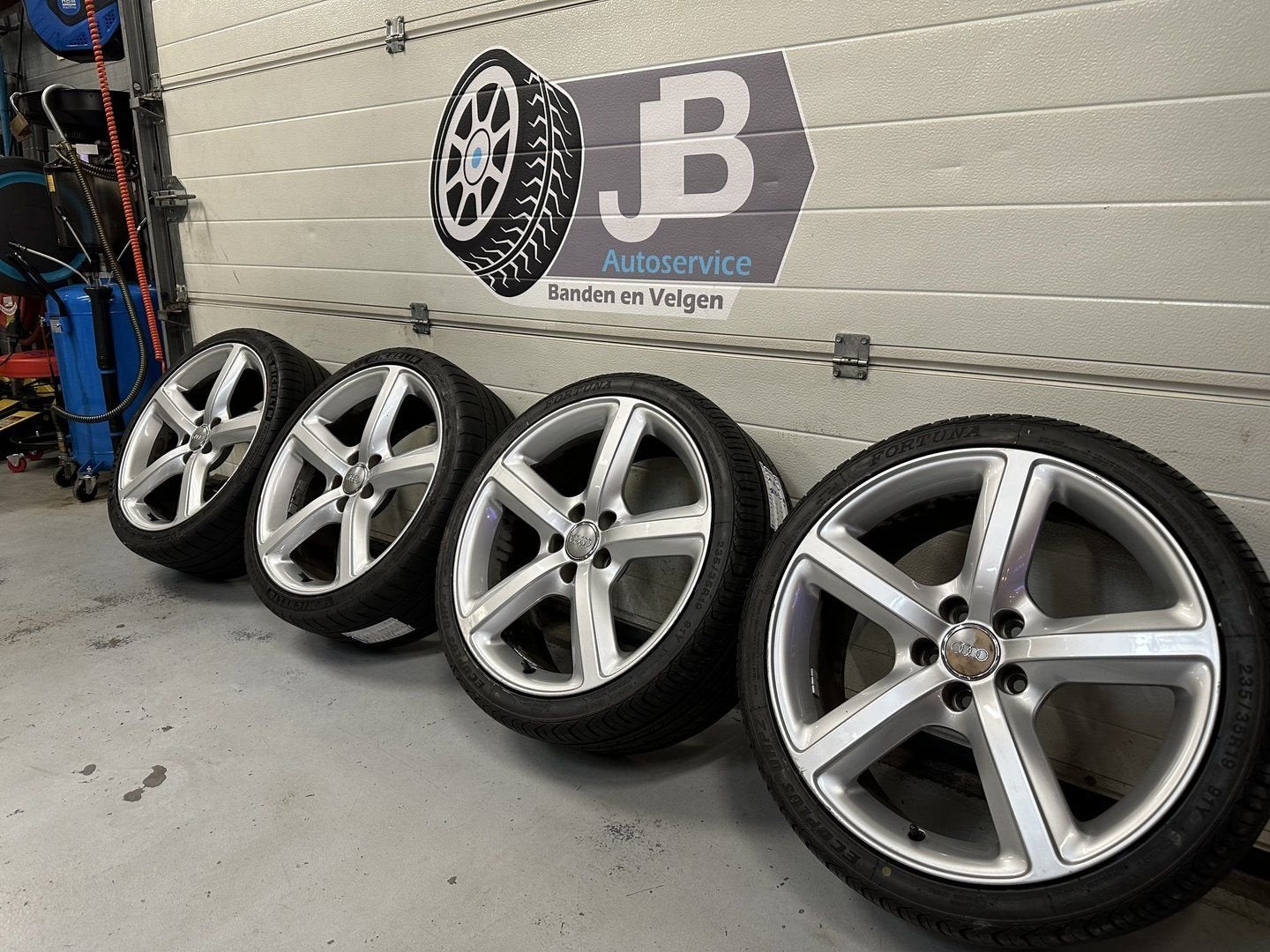19inch Originele Audi VW S-line velgen! 5x112 A3 A4 A5, 19 inch, Gebruikt, -, -