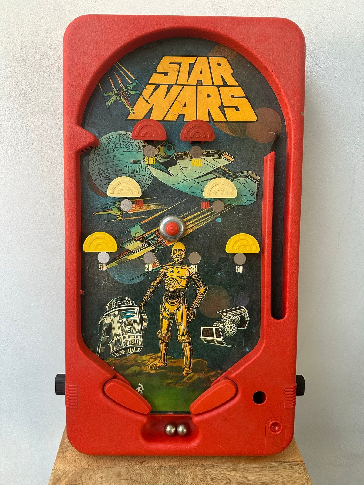 Vintage Star Wars Flipperkast 1977- Werkend, Kinderen en Baby's, Ophalen of Verzenden, Gebruikt, Jongen of Meisje