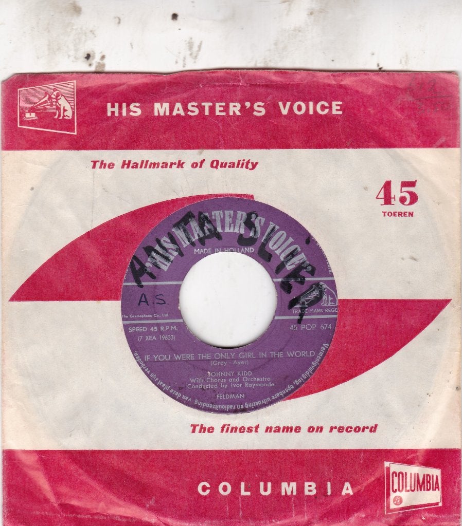 Johnny Kidd and the Pirates ( 1 ) 1959, Cd's en Dvd's, Vinyl Singles, Ophalen of Verzenden, Zo goed als nieuw, 7 inch, Pop