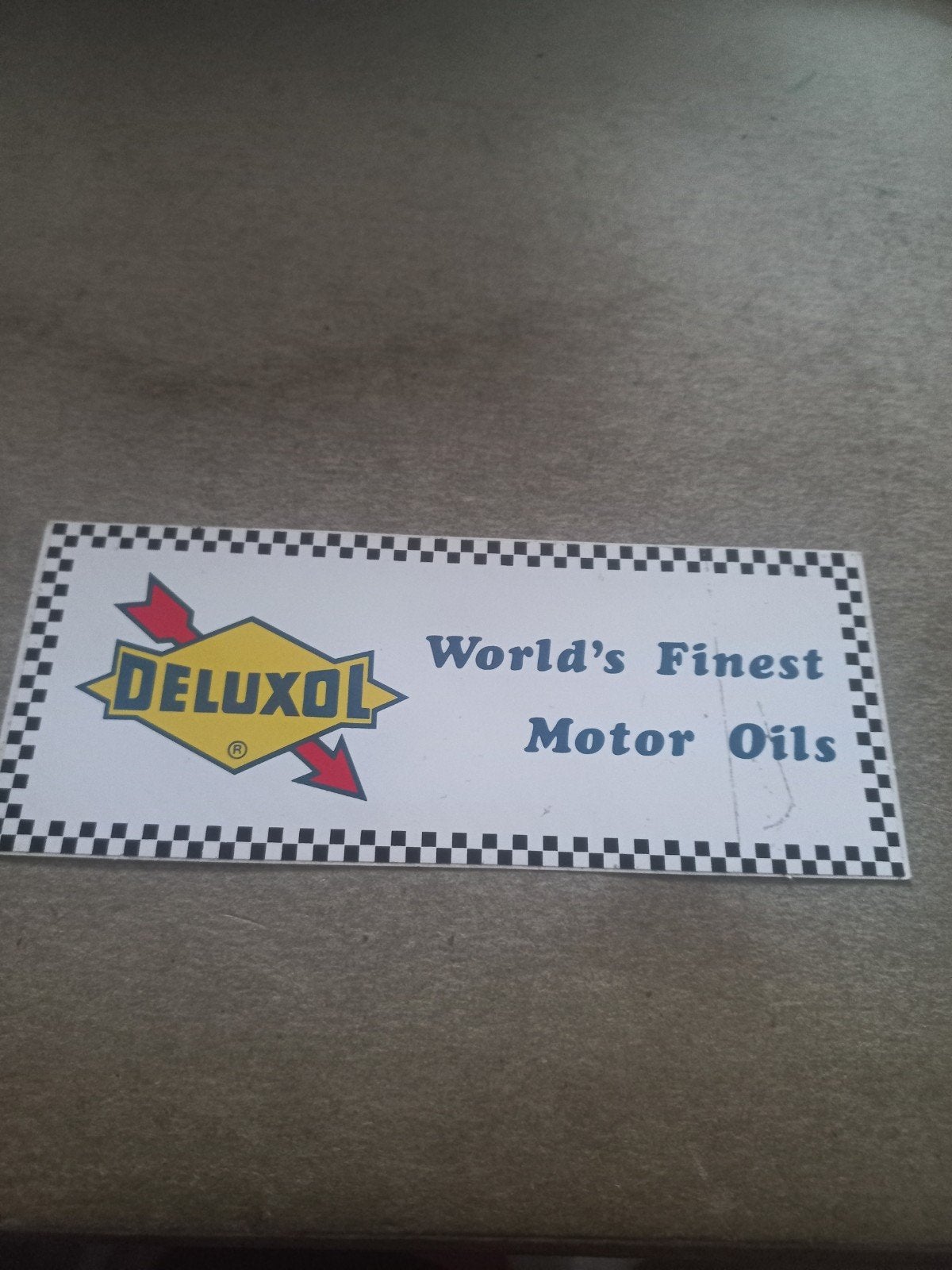 Vintage Deluxol Motor Oils, Verzamelen, Ophalen of Verzenden, Gebruikt