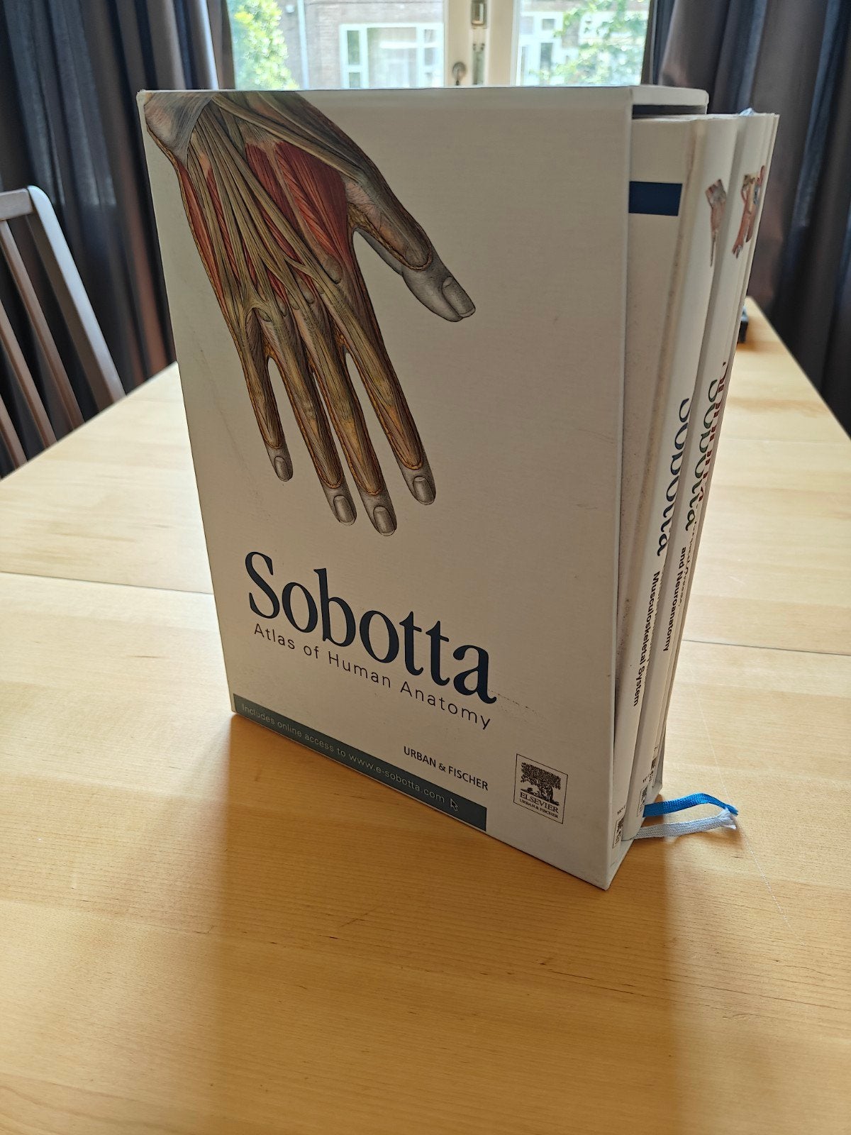 Sobotta atlas 3-delige set, Boeken, Ophalen, Beta, Zo goed als nieuw, WO