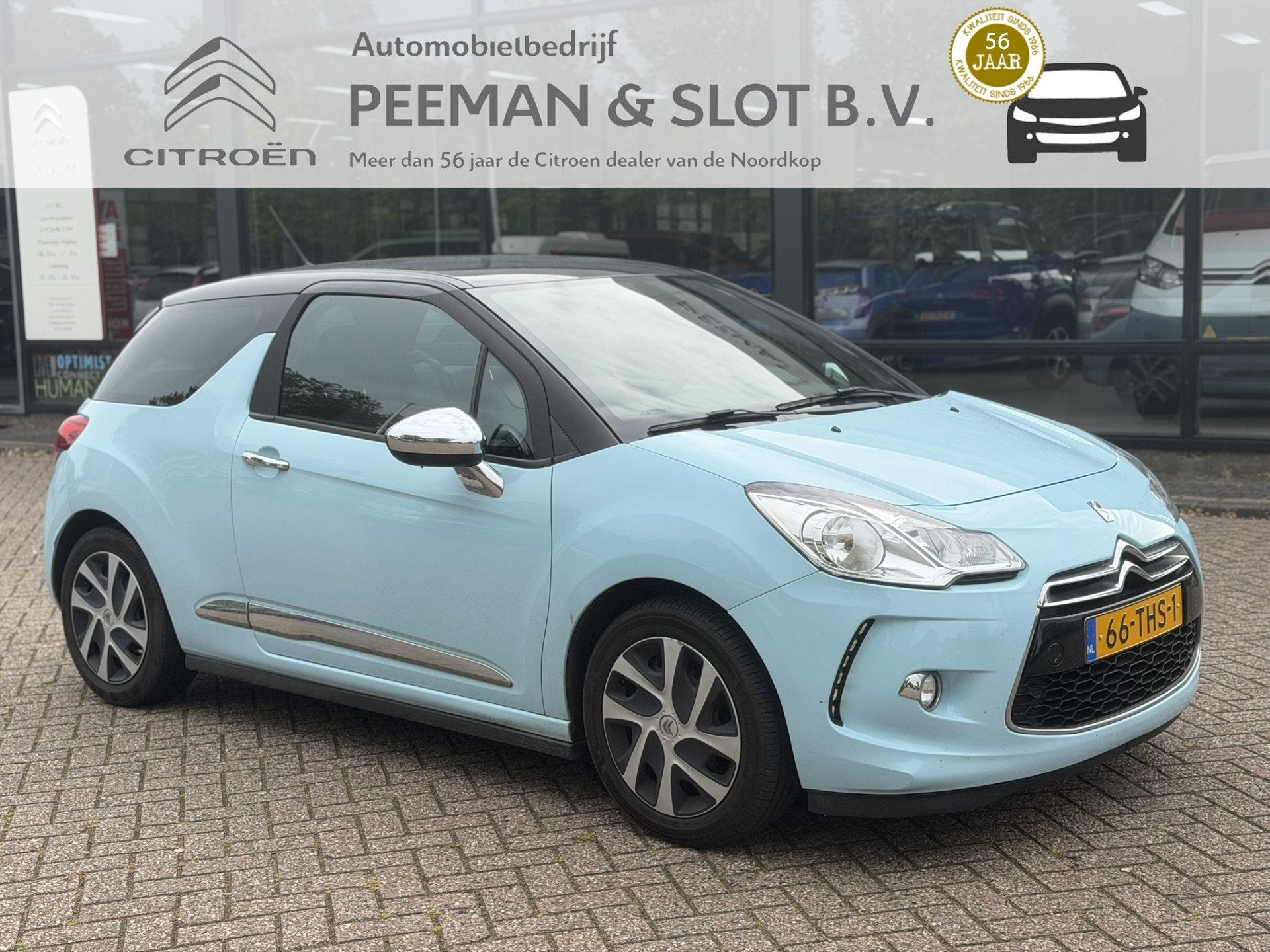 Citroën DS3 1.6 e-HDi So Chic (bj 2012), Auto's, Voorwielaandrijving, Euro 5, 28 km/l, Gebruikt