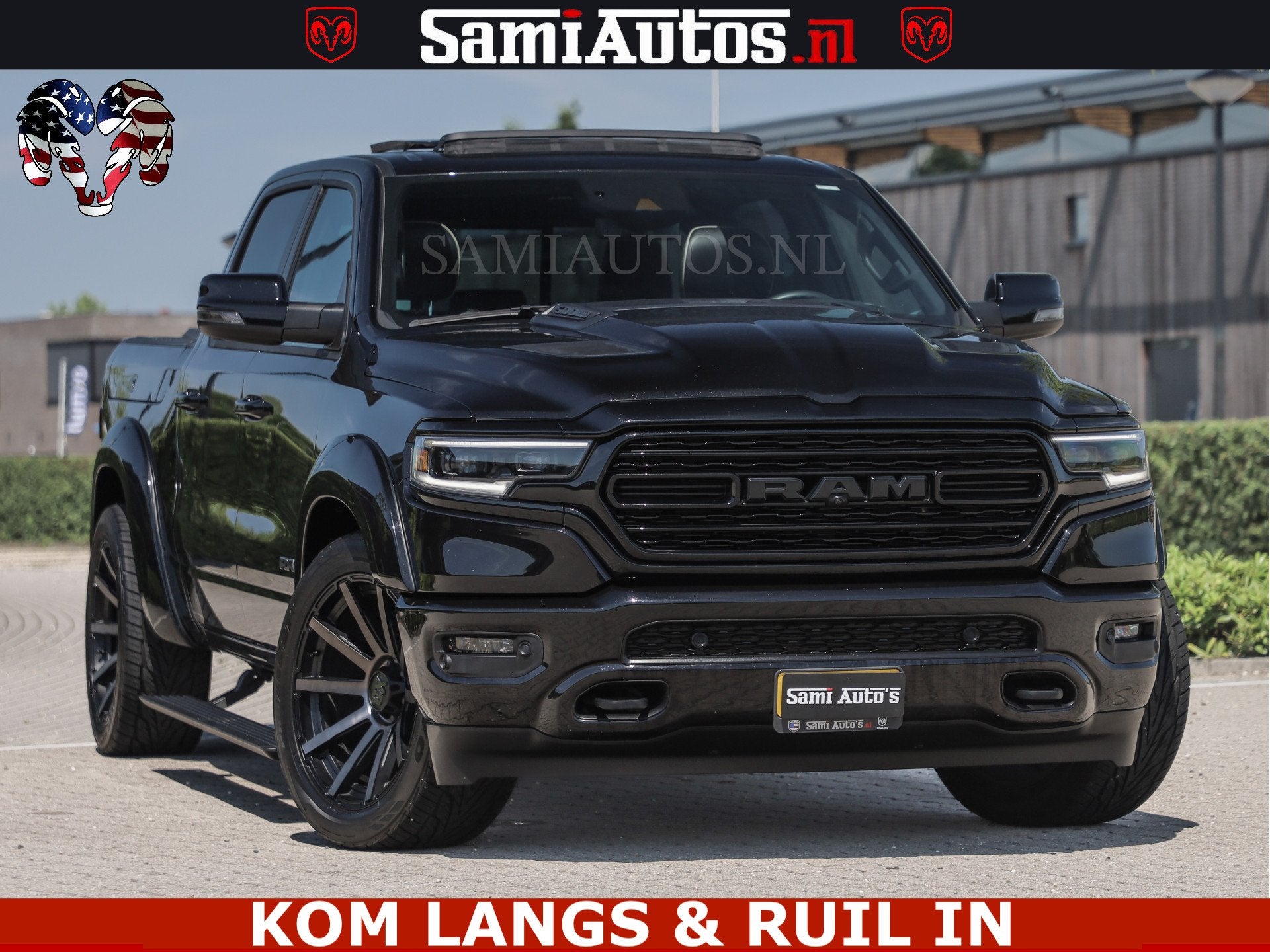 Dodge Ram LIMITED HULK | 5.7 V8 402PK HEMI | RAM VOL | HUD |, Auto's, Automaat, 5654 cc, Met garantie (alle), 402 pk