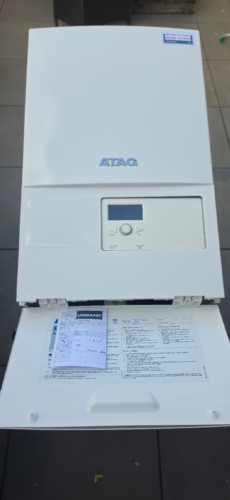 ATAG I36ECZ CV-ketel (bj. 2022) - Zo goed als nieuw, Ophalen, Zo goed als nieuw, Cv-ketel of Combi-ketel
