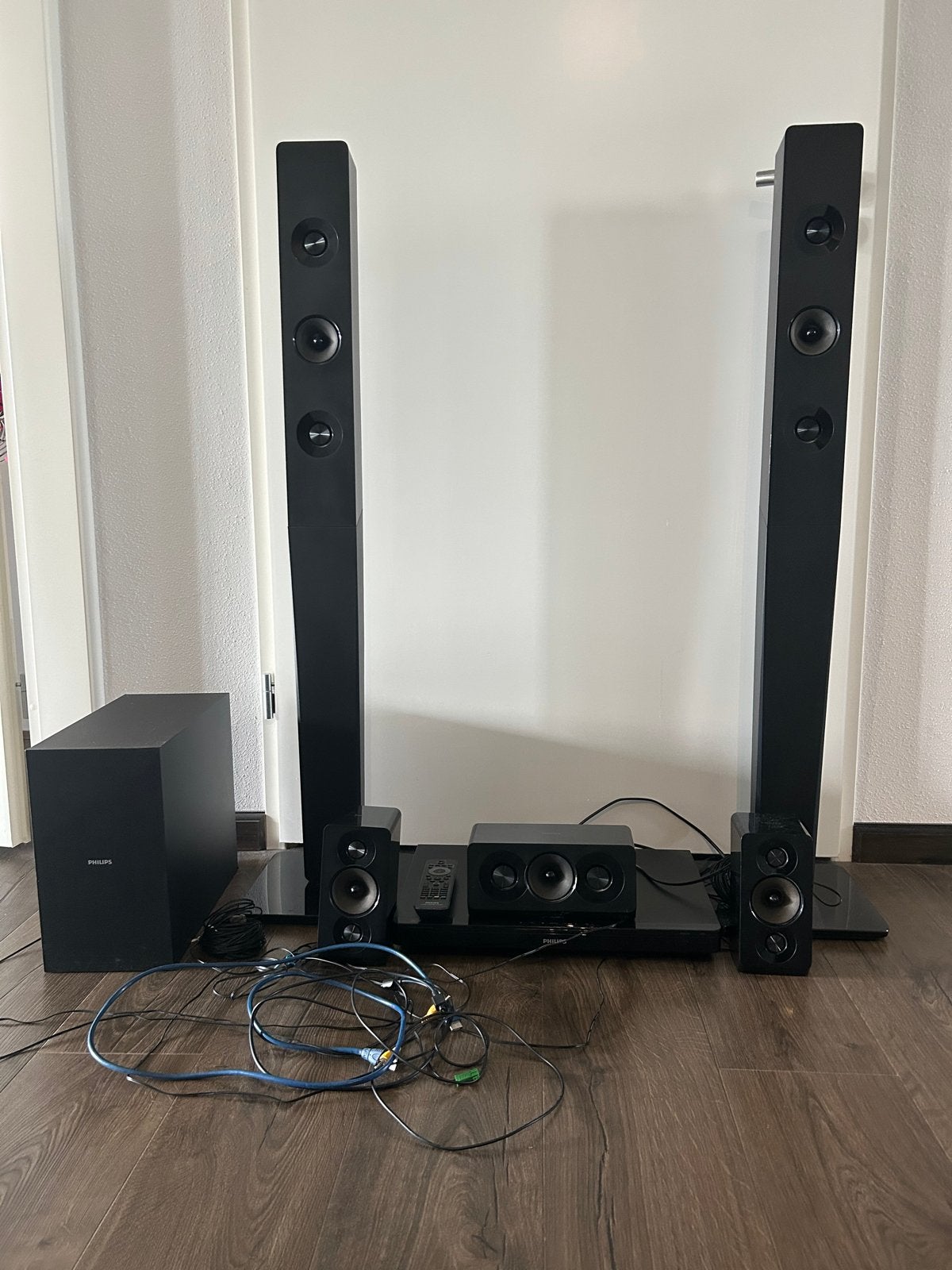 Philips HTB3540/12 Home Theater Systeem met Blu-ray, Audio, Tv en Foto, Home Cinema-sets, Ophalen, Philips, Gebruikt, Blu-ray-speler