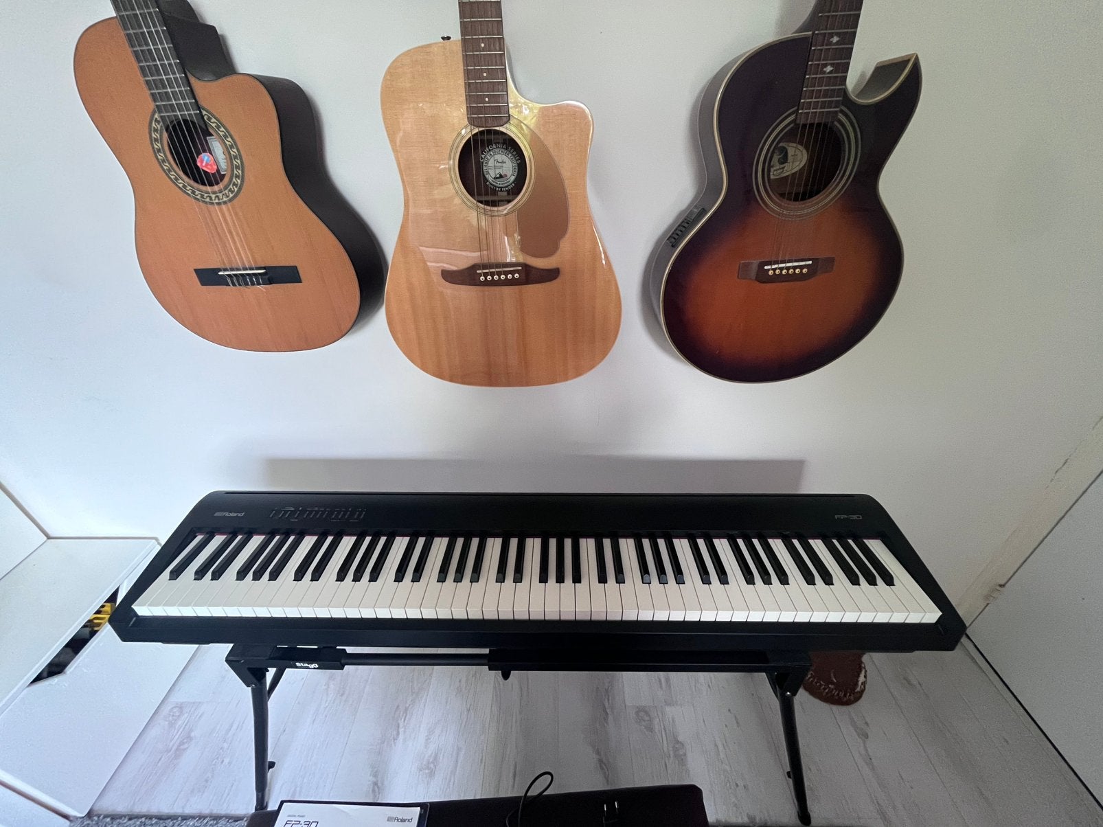 Roland FP-30 elektrische piano, Muziek en Instrumenten, Piano's, Ophalen, Zo goed als nieuw, Zwart