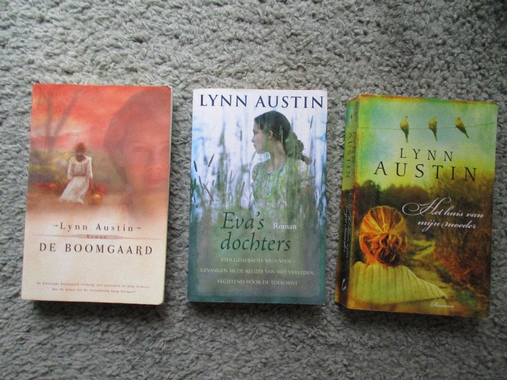 Lynn Austin Eva's dochters etc. 3 x christelijke romans, Ophalen of Verzenden, Gelezen