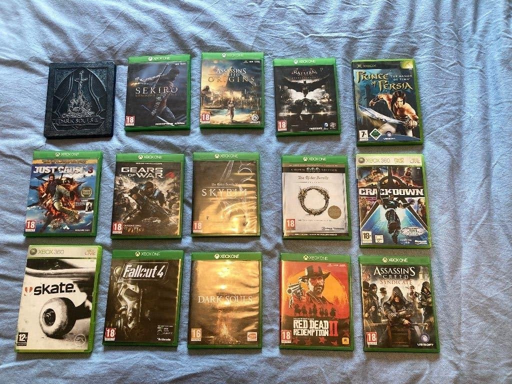 Collectie xbox one spellen, Spelcomputers en Games, Avontuur en Actie, Gebruikt, Vanaf 18 jaar, Verzenden