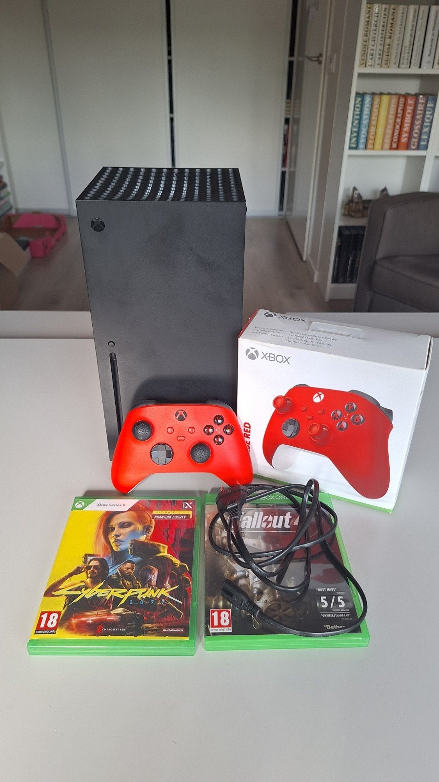 Xbox Series X 1TB + controller + 2 games (ruilen mogelijk), Ophalen of Verzenden, Zo goed als nieuw, Xbox Series X