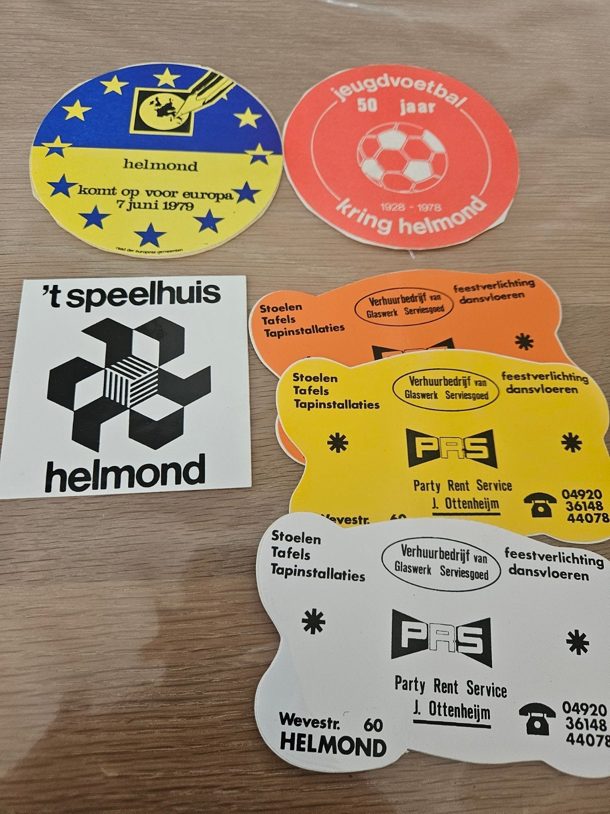 Helmond stickers, Ophalen of Verzenden, Zo goed als nieuw