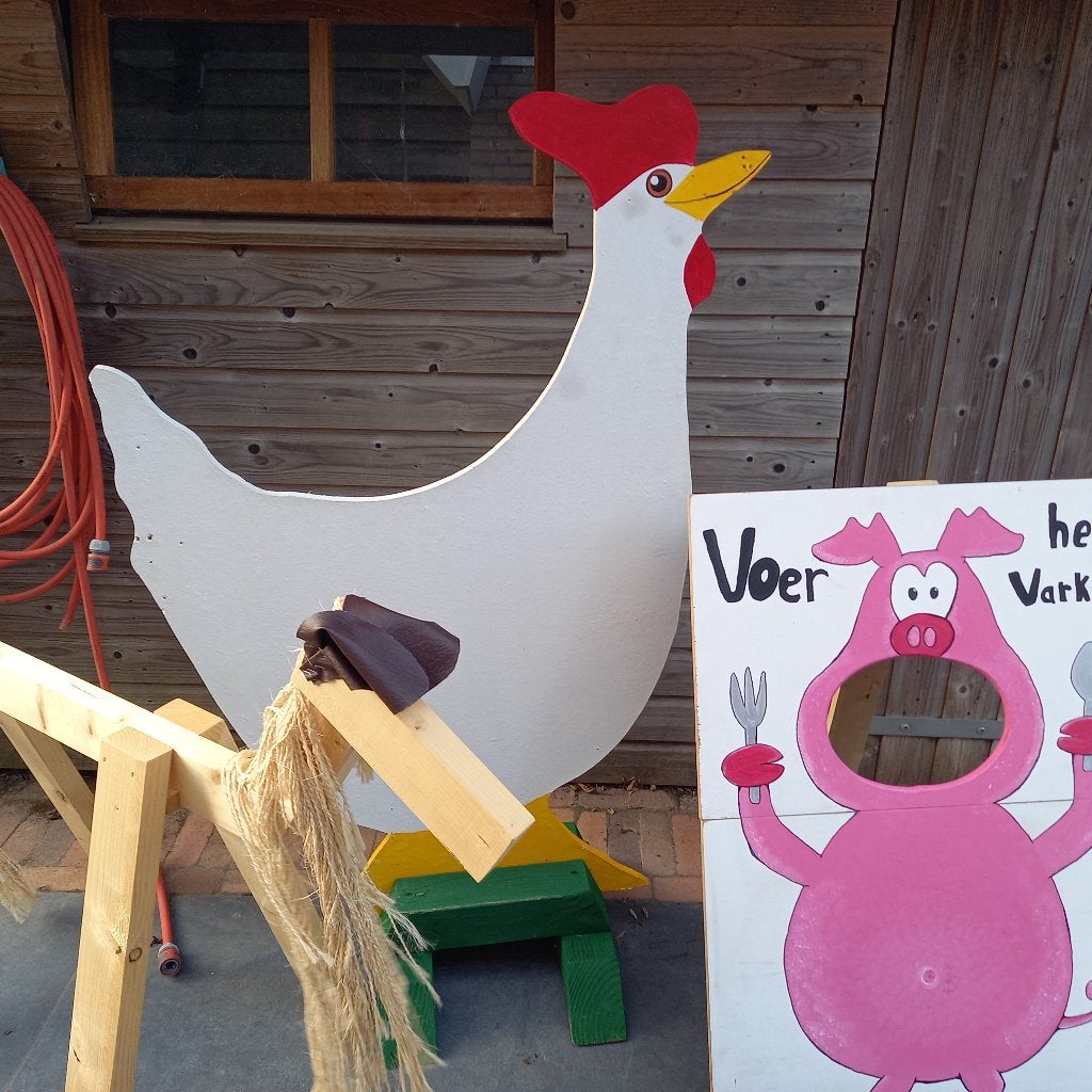 Boerderij spellen buiten, Ophalen, Gebruikt