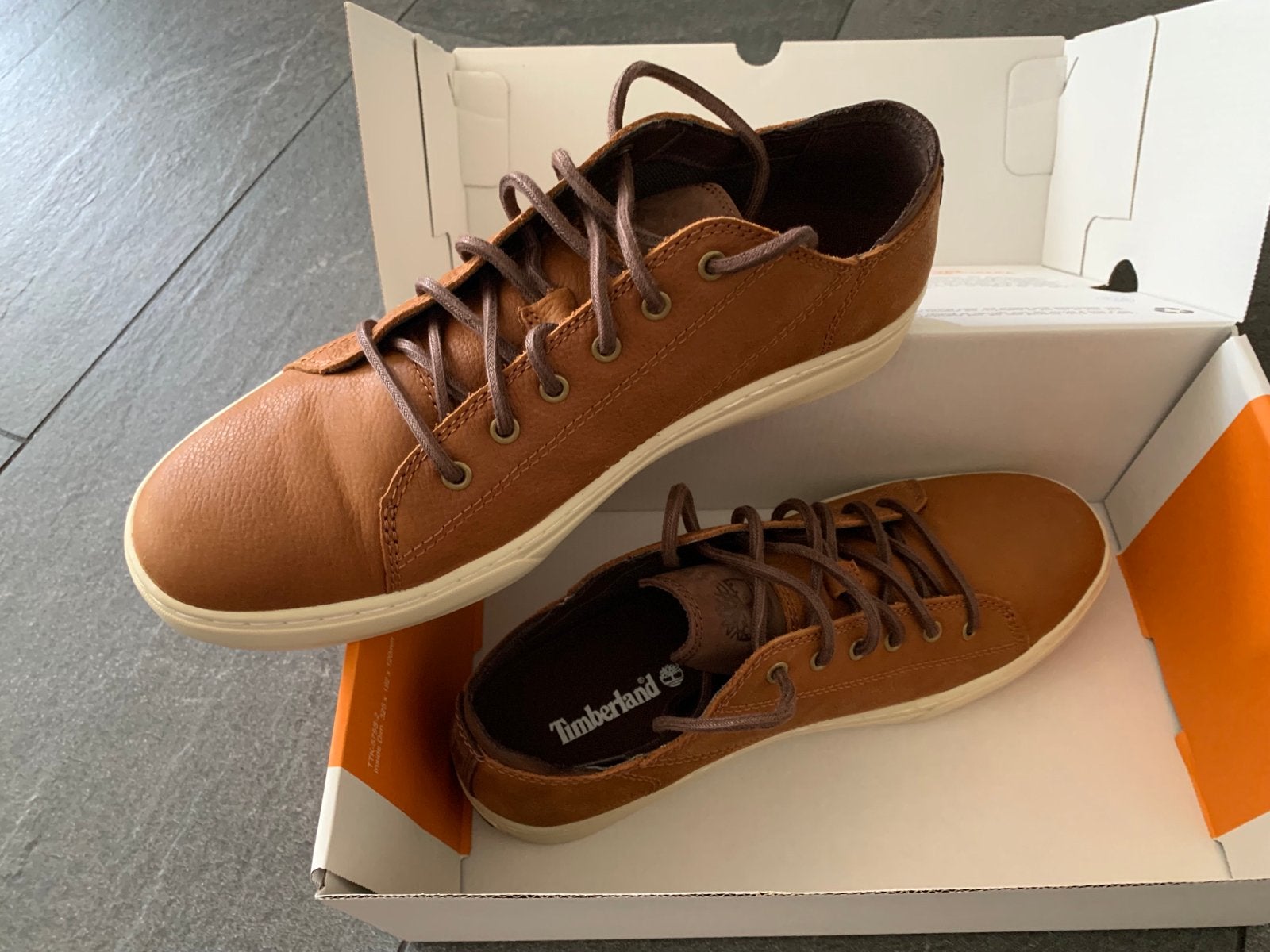 Timberland heren schoenen laag model maat 43.5 nieuw, Ophalen of Verzenden, Nieuw, Bruin, Sneakers of Gympen