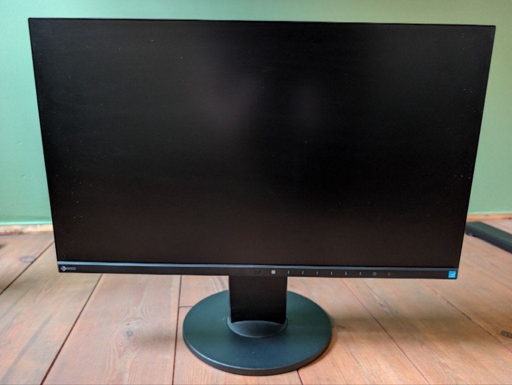 EIZO FlexScan EV2450 24" IPS monitor - Full HD, randloos, Computers en Software, Ophalen, Gebruikt, Full HD, DisplayPort