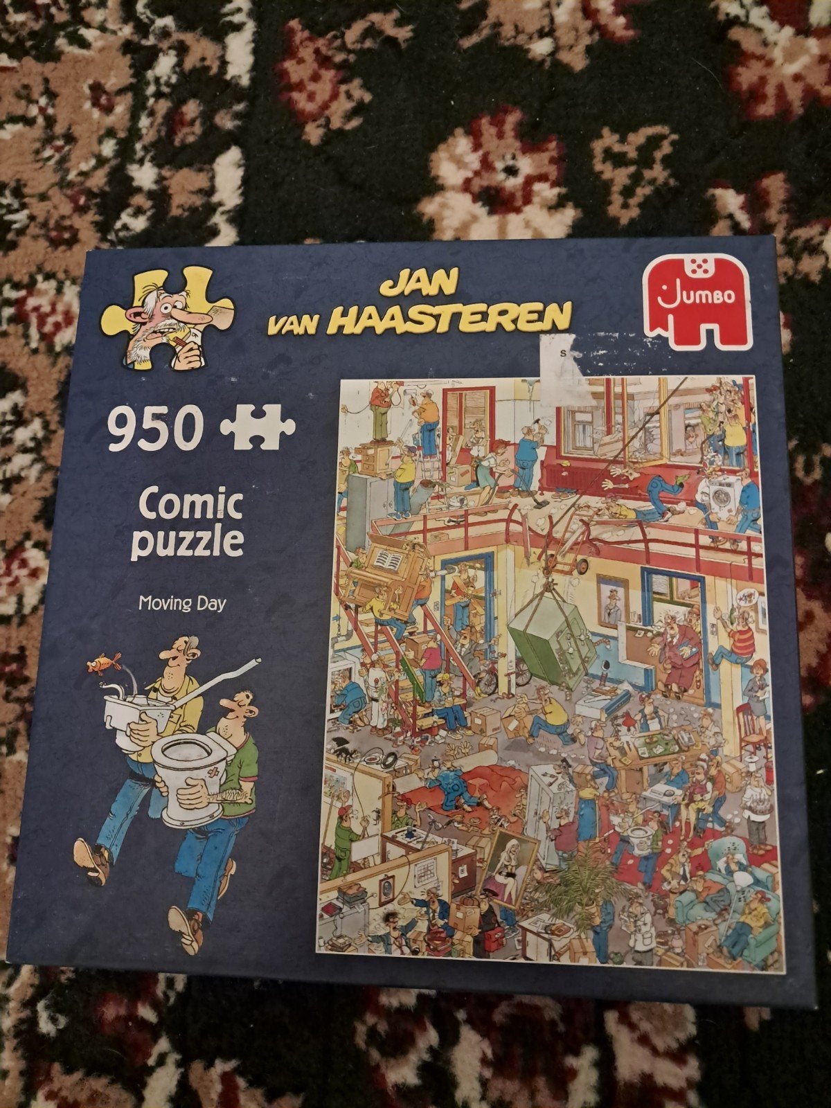 Jan van Haasteren Comic Puzzel - Moving Day (950 stukjes), Ophalen of Verzenden, 500 t/m 1500 stukjes, Zo goed als nieuw, Legpuzzel