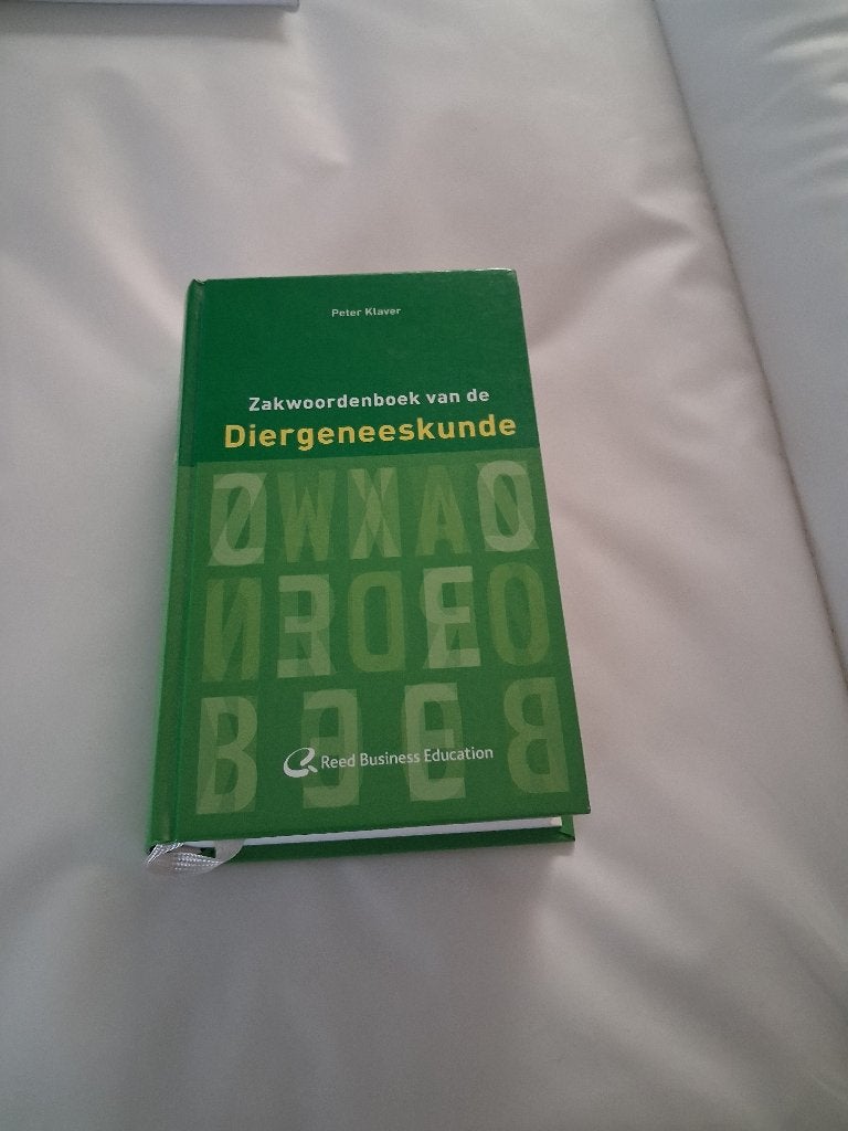 zakwoordenboek van de diergeneeskunde, Ophalen, Beta, Zo goed als nieuw, MBO