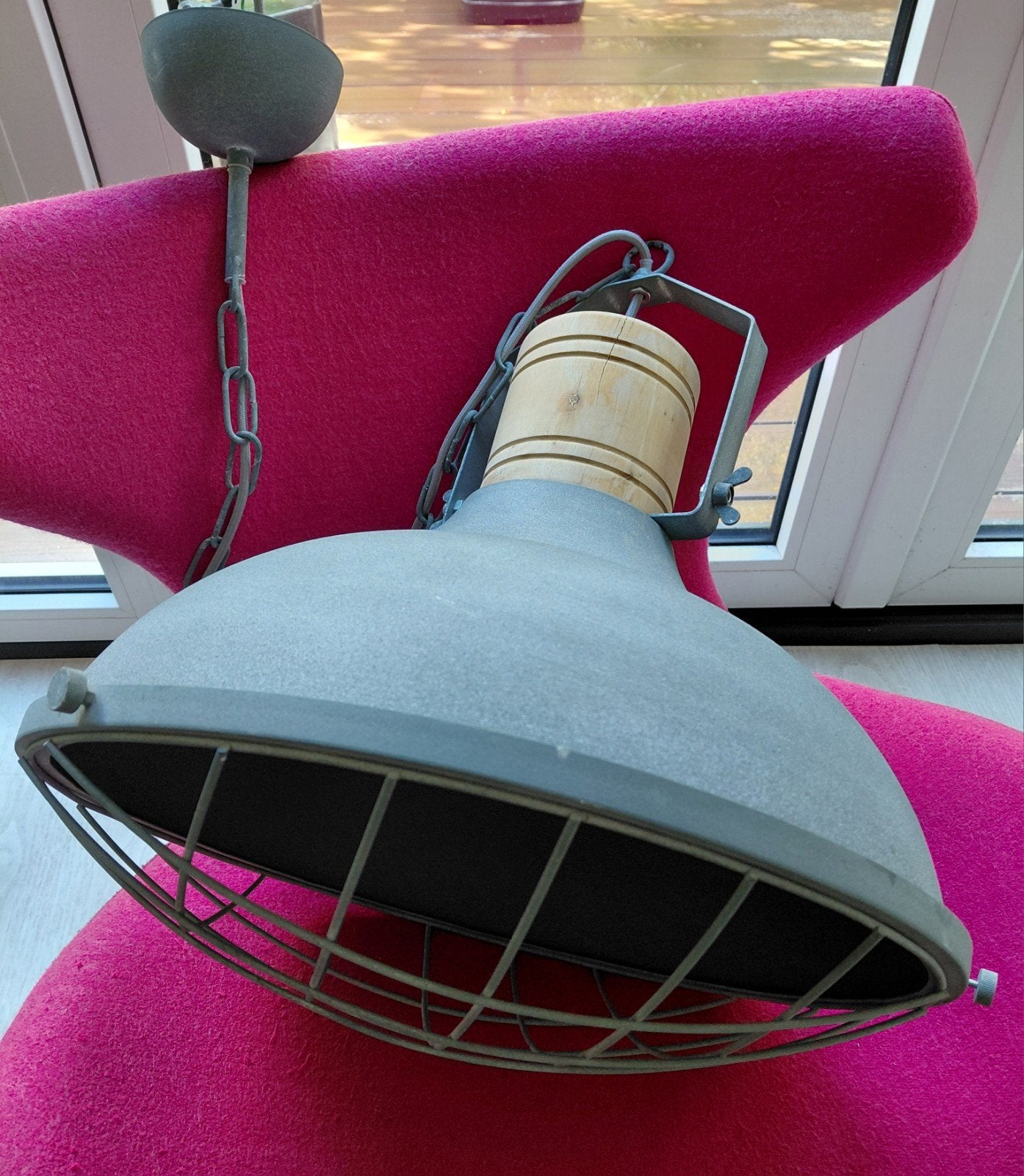 Industriële Hanglamp Brilliant Ø 47, Ophalen, E27 (groot), Zo goed als nieuw, Industrieel