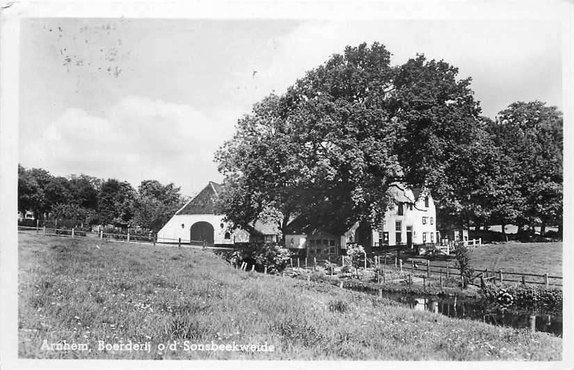 377-474-017 Arnhem Boerderij Sonsbeek, Verzenden, Voor 1920, Gelderland