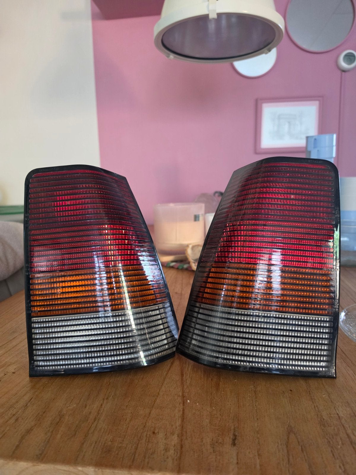 ​Set originele GSi achterlichten Opel Kadett E (Hatchback) -, Auto-onderdelen, Ophalen of Verzenden, Gebruikt, Opel