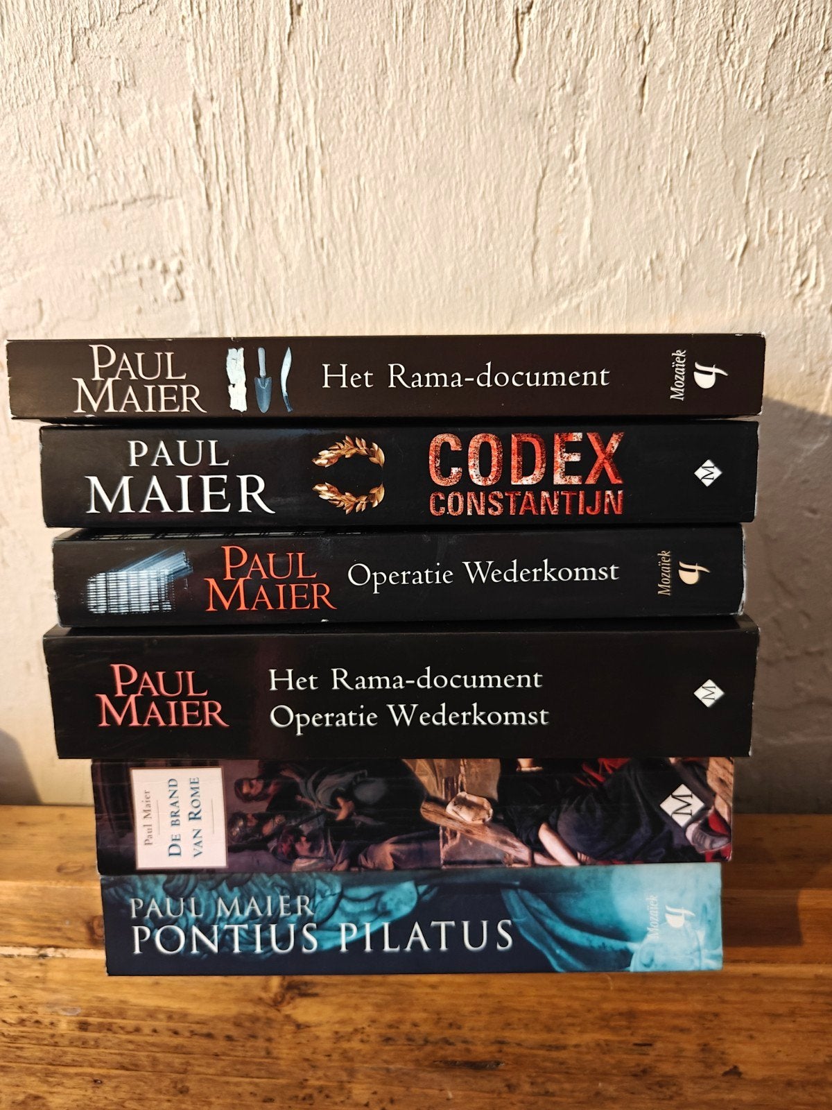 6 Boeken van Paul Maier., Boeken, Ophalen of Verzenden, Gelezen