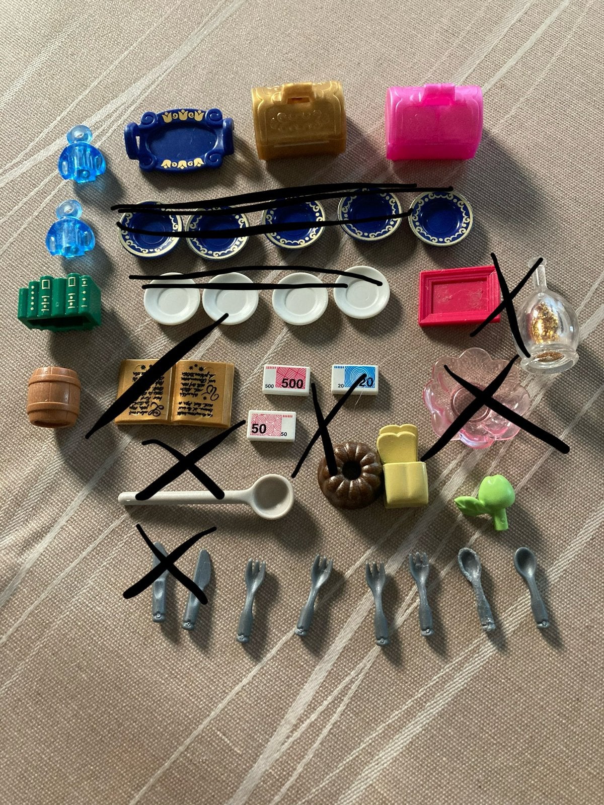 Playmobil huisraad divers., Ophalen of Verzenden, Zo goed als nieuw