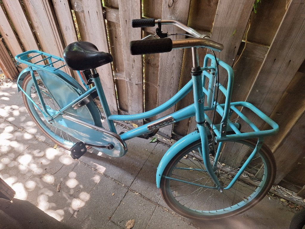Meisjesfiets gratis, Ophalen, Gebruikt, 22 inch