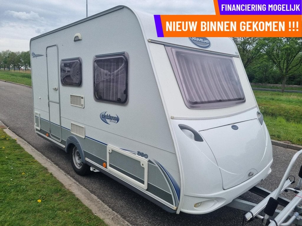 CARAVELAIR AMBIANCE STYLE 390 VOORTENT+ZAKLUIFEL+LICHTGEWICH, Bedrijf, 750 - 1000 kg, 5 tot 6 meter, Mover