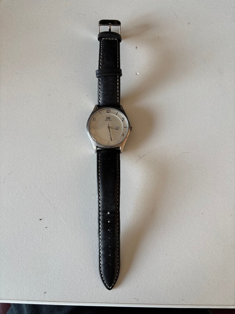 Danish Design horloge, Ophalen of Verzenden, Staal, Overige merken