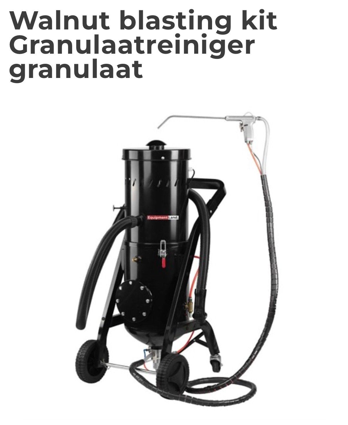 Walnut Blasting Prof Granulaatreiniger Inlaatkanalen, 7903AZ, Nieuw, Ophalen of Verzenden, Mduinkerken@jaritechniek.nl