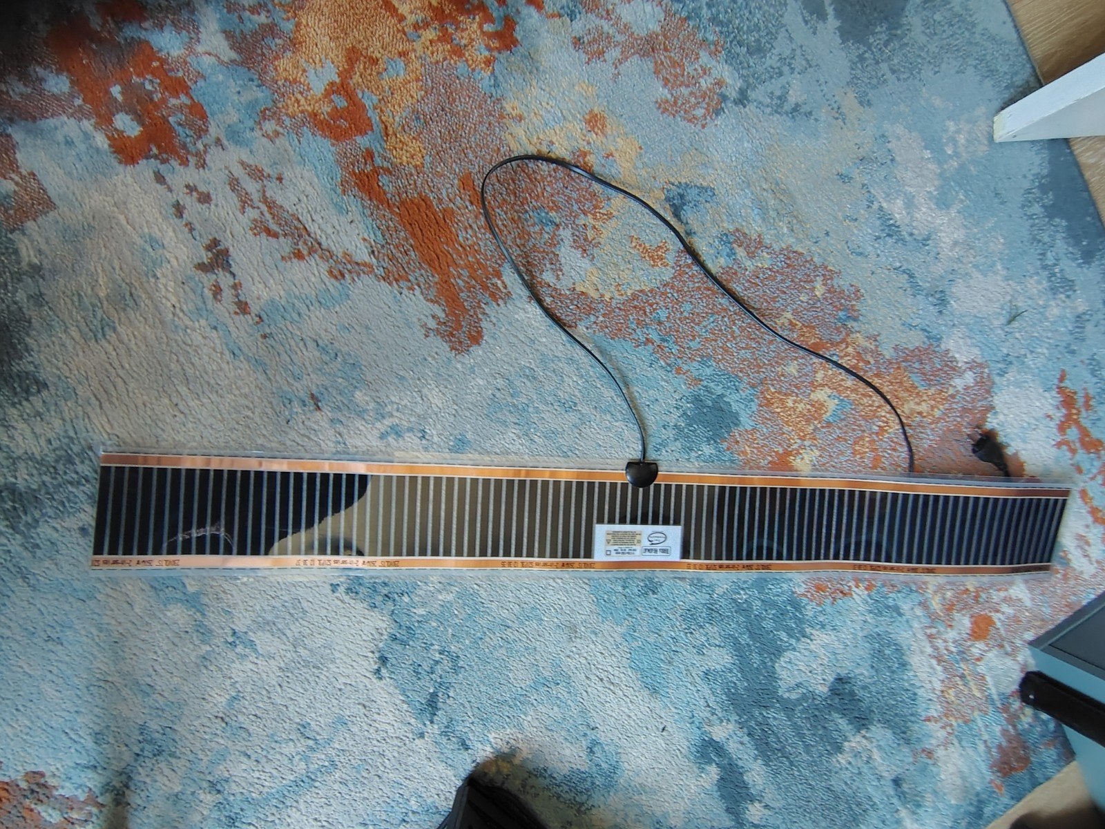 Lange en dunne Terra Heatmat 1170x150mm, 230V 29W, Ophalen, Zo goed als nieuw, Terrarium of Paludarium